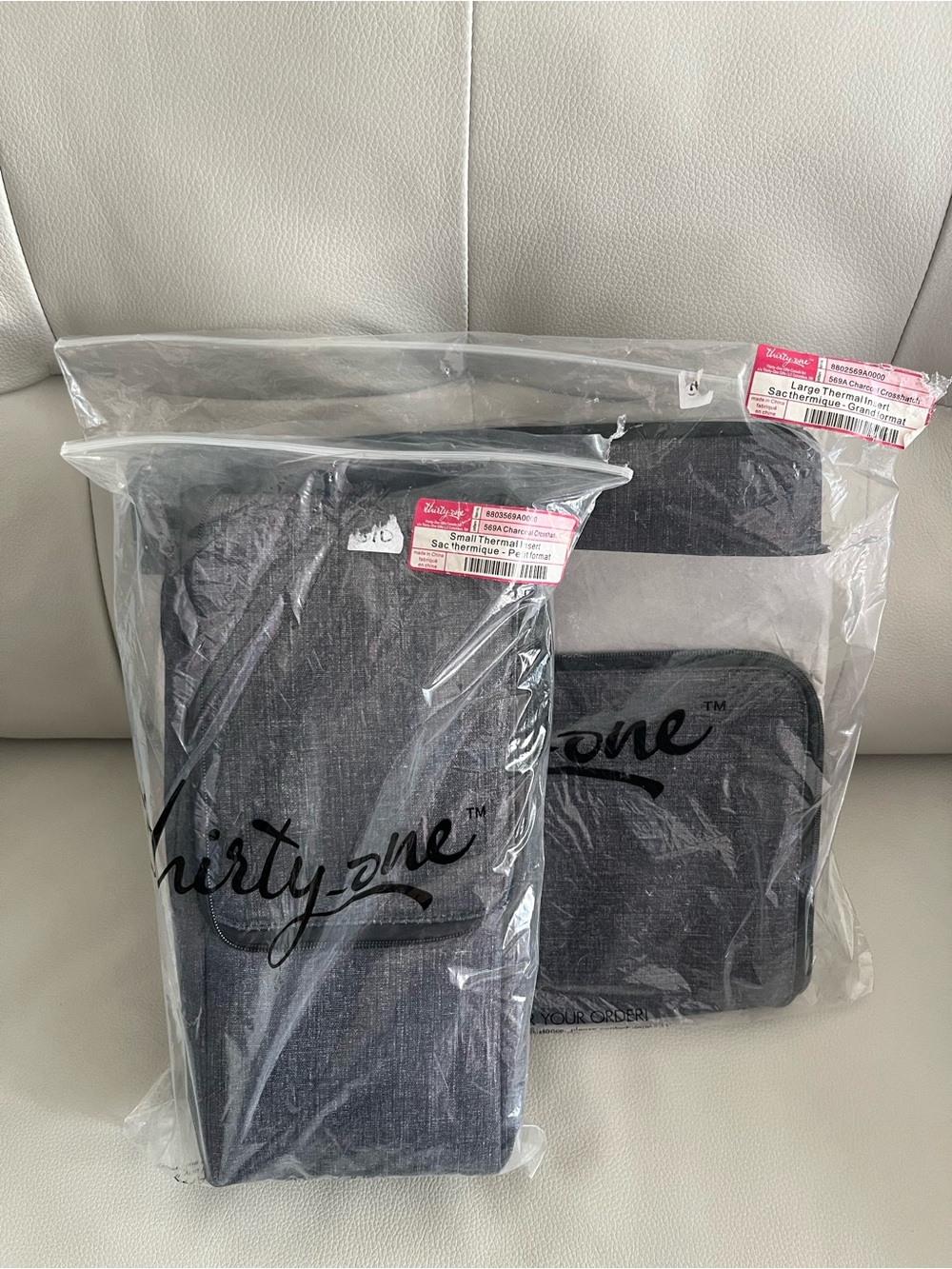 thirty-one Charcoal Thermal Bag insert Duo